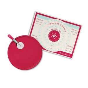 Sealed NIB Williams Sonoma American Girl Pizza Baking Set NEW $40